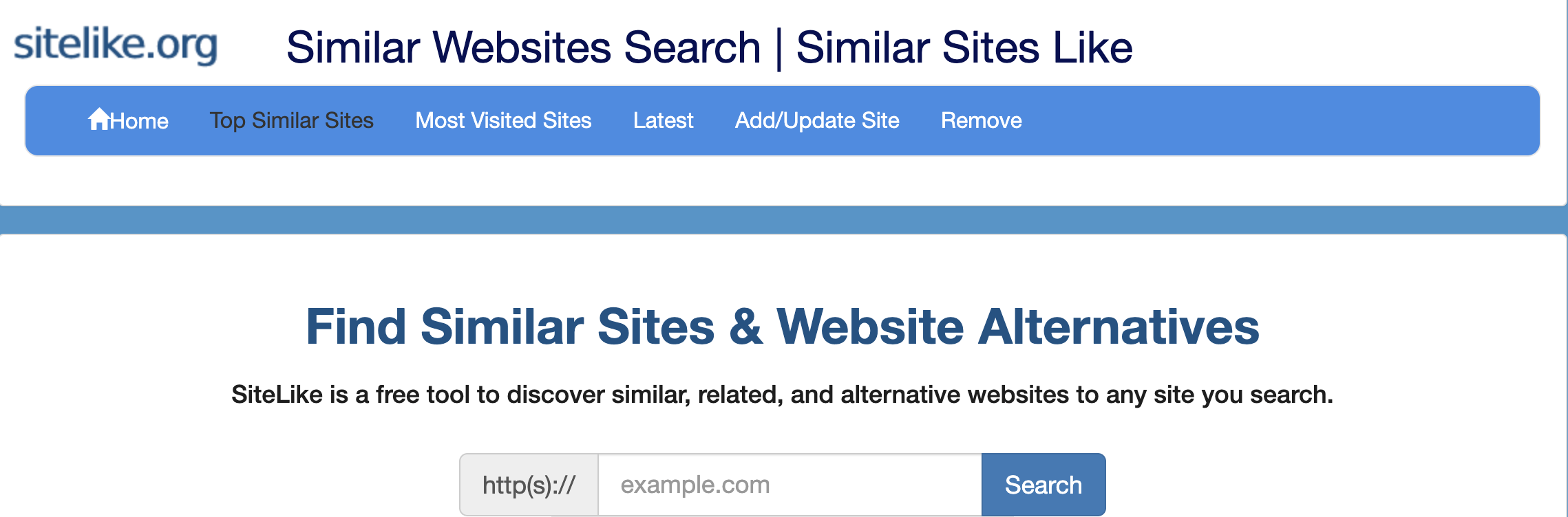 Site Like preview