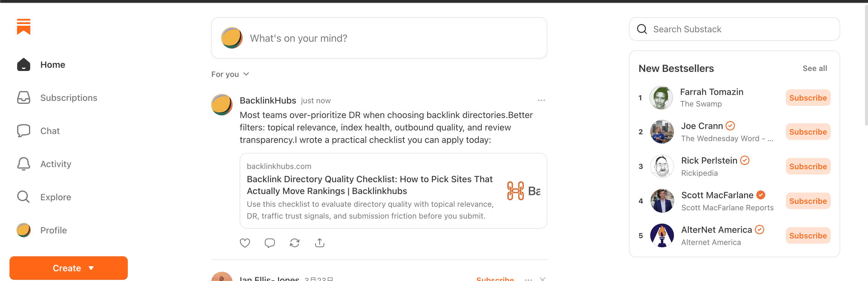 Substack preview