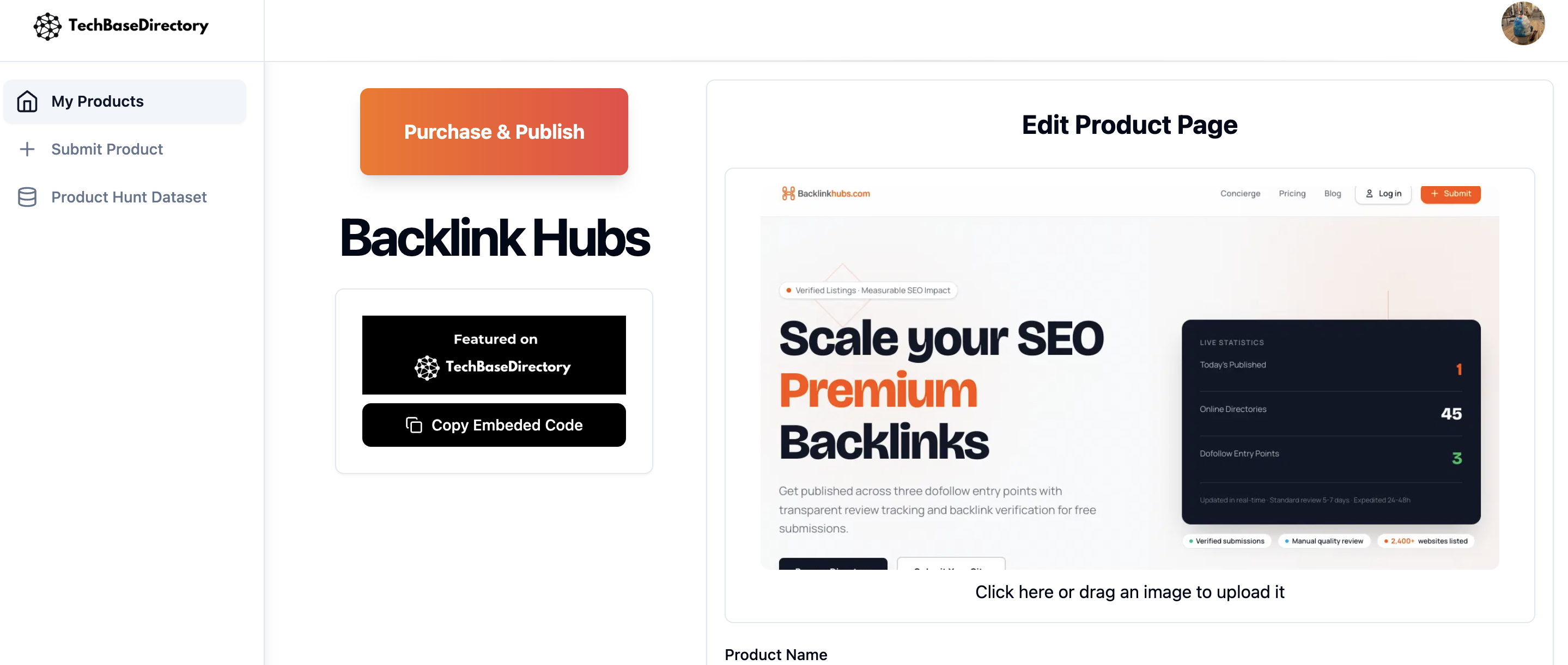 TechBaseDirectory preview